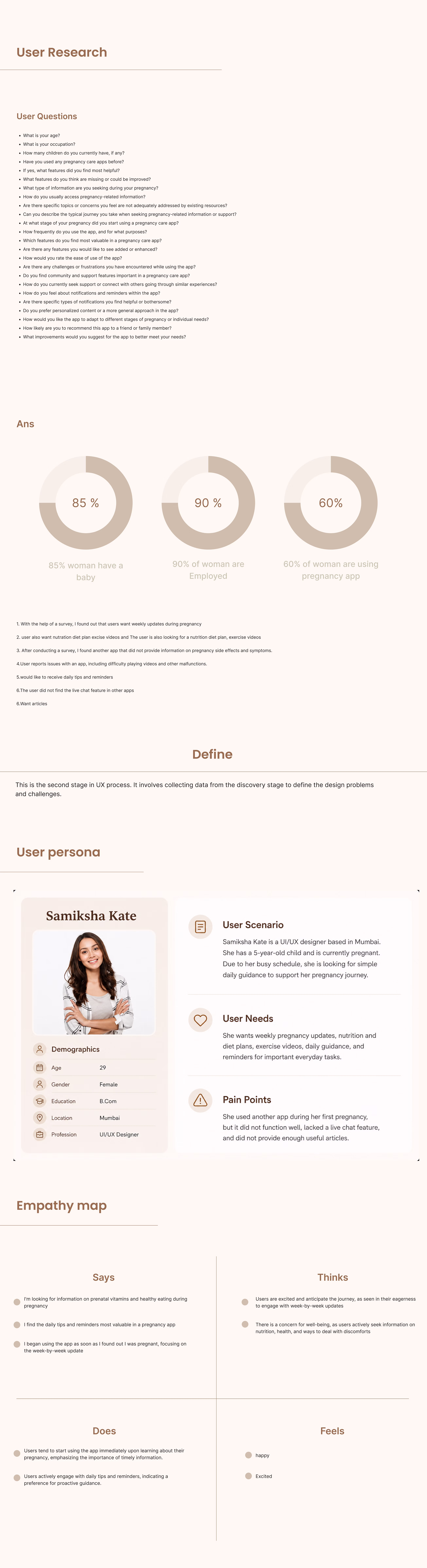 Juno UI/UX case study board 3